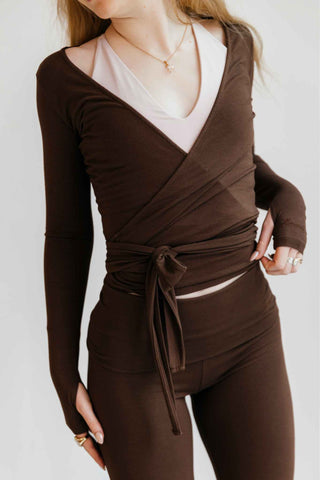 2nd Skin Wrap Top