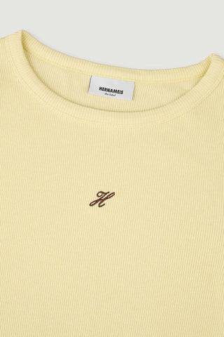 The Best Rib Longsleeve Butter Yellow