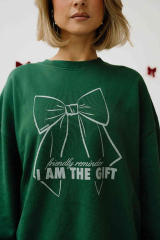 The Gift Sweater Forest Green