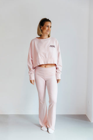 2nd Skin Foldover Pants Soft Pink