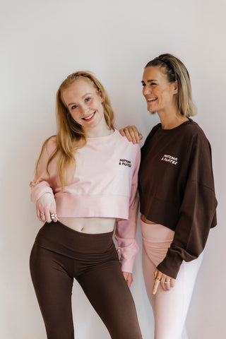 Matcha & Pilates Sweater Cocoa Brown