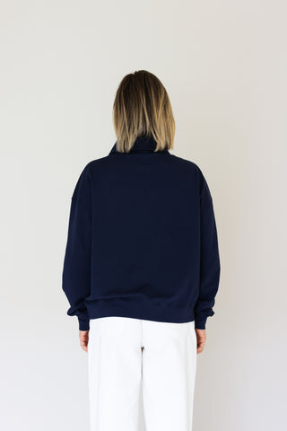 The Polo Sweatshirt Navy Blue