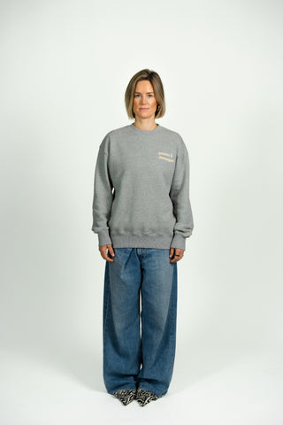 Pommes & Champagner Sweater Yellow