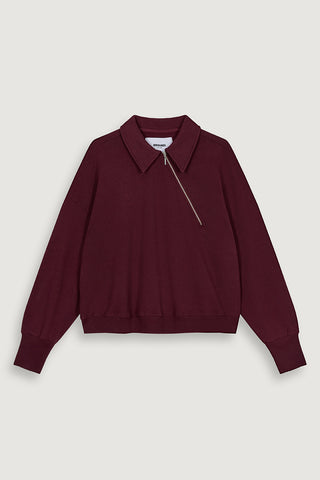 Asymmetric Zipper Sweater