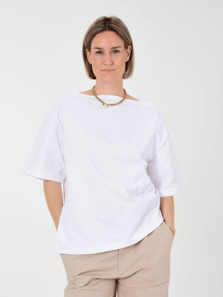 Asymmetric Off-Shoulder Tee