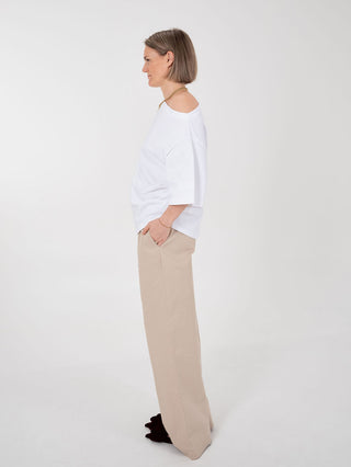 Asymmetric Off-Shoulder Tee