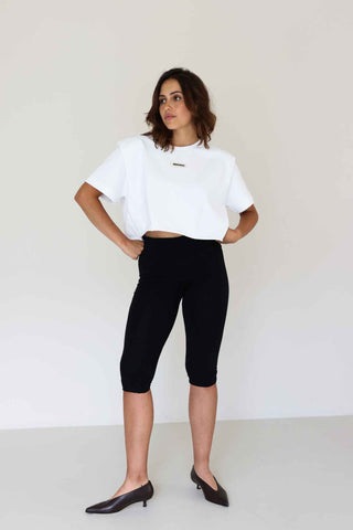 Capri Foldover Pants