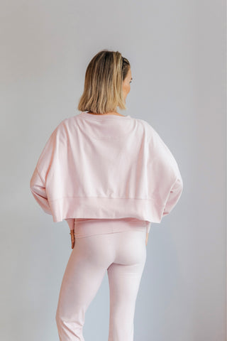 Matcha & Pilates Sweater Soft Pink