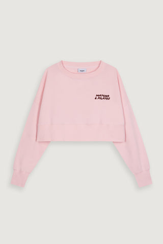 Matcha & Pilates Sweater Soft Pink