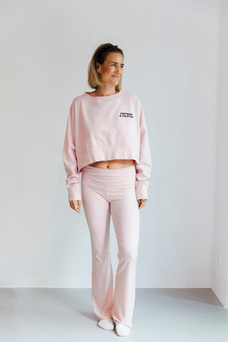 Matcha & Pilates Sweater Soft Pink