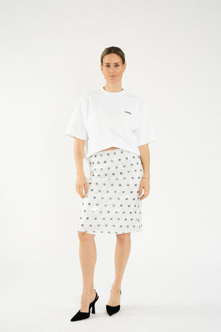 The Midi Sequin Skirt