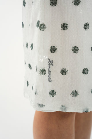 The Midi Sequin Skirt