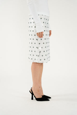 The Midi Sequin Skirt