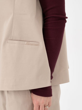 Oversized Tailored Vest