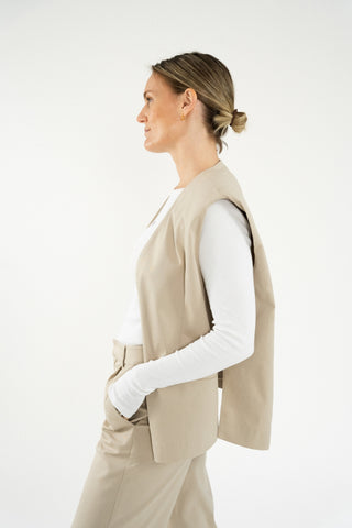 Oversized Tailored Vest