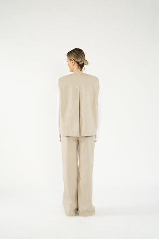 Pleated Tailored Pants