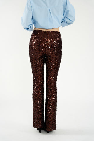Sequin Flare Pants