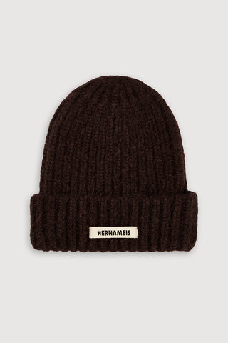 Soft Wool Beanie Coffee Bean