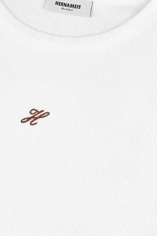 The Best Rib Longsleeve Off White