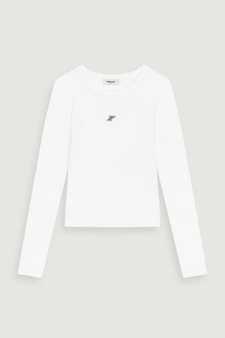The Best Rib Longsleeve Off White