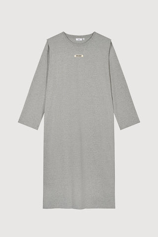 The Framed Shoulder Maxi Dress