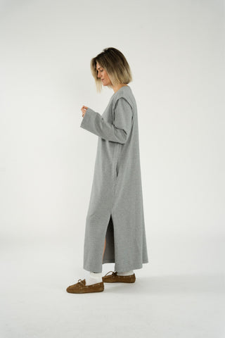 The Framed Shoulder Maxi Dress