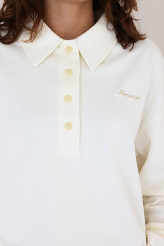 The Polo Sweatshirt Cream