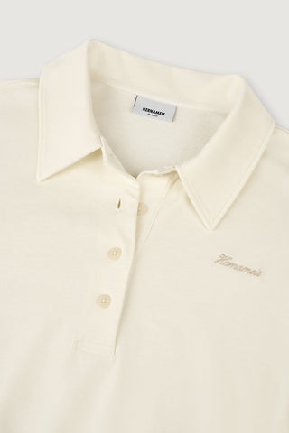 The Polo Sweatshirt Cream