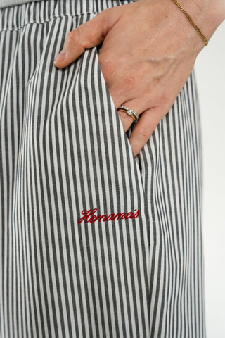 Wide Leg Pants Striped