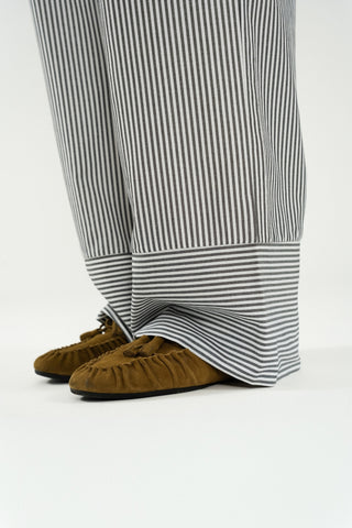 Wide Leg Pants Striped