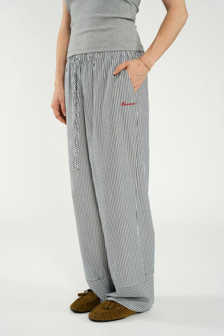 Wide Leg Pants Striped